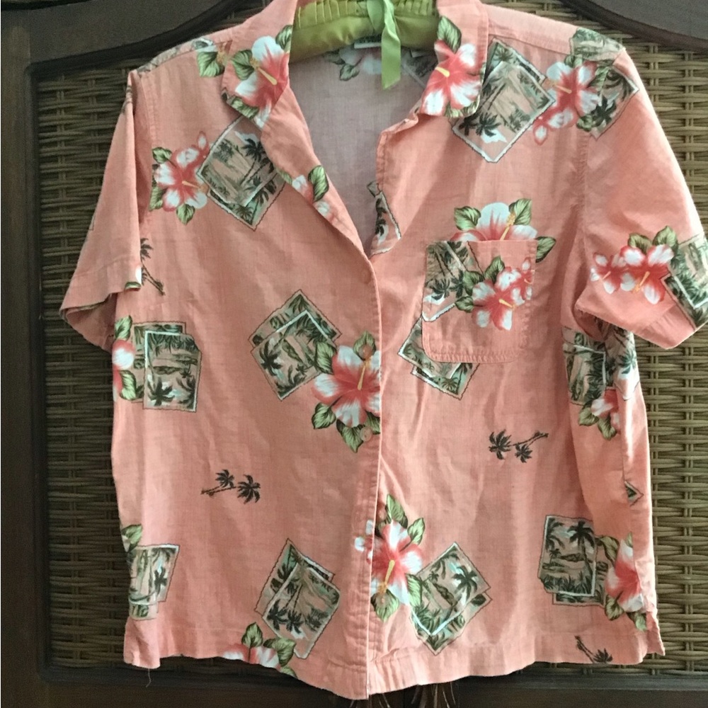 Classic Elements Floral Short Sleeve Shirt